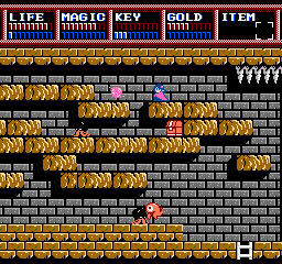 Dragon Slayer IV screenshot 3 for Famicom